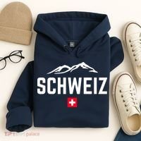 SUISSE SWITZERLAND Flag Hoodie thumb 4