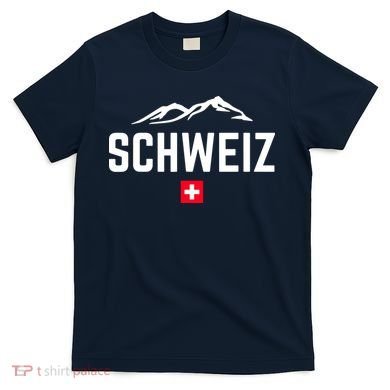 SUISSE SWITZERLAND Flag T-Shirt