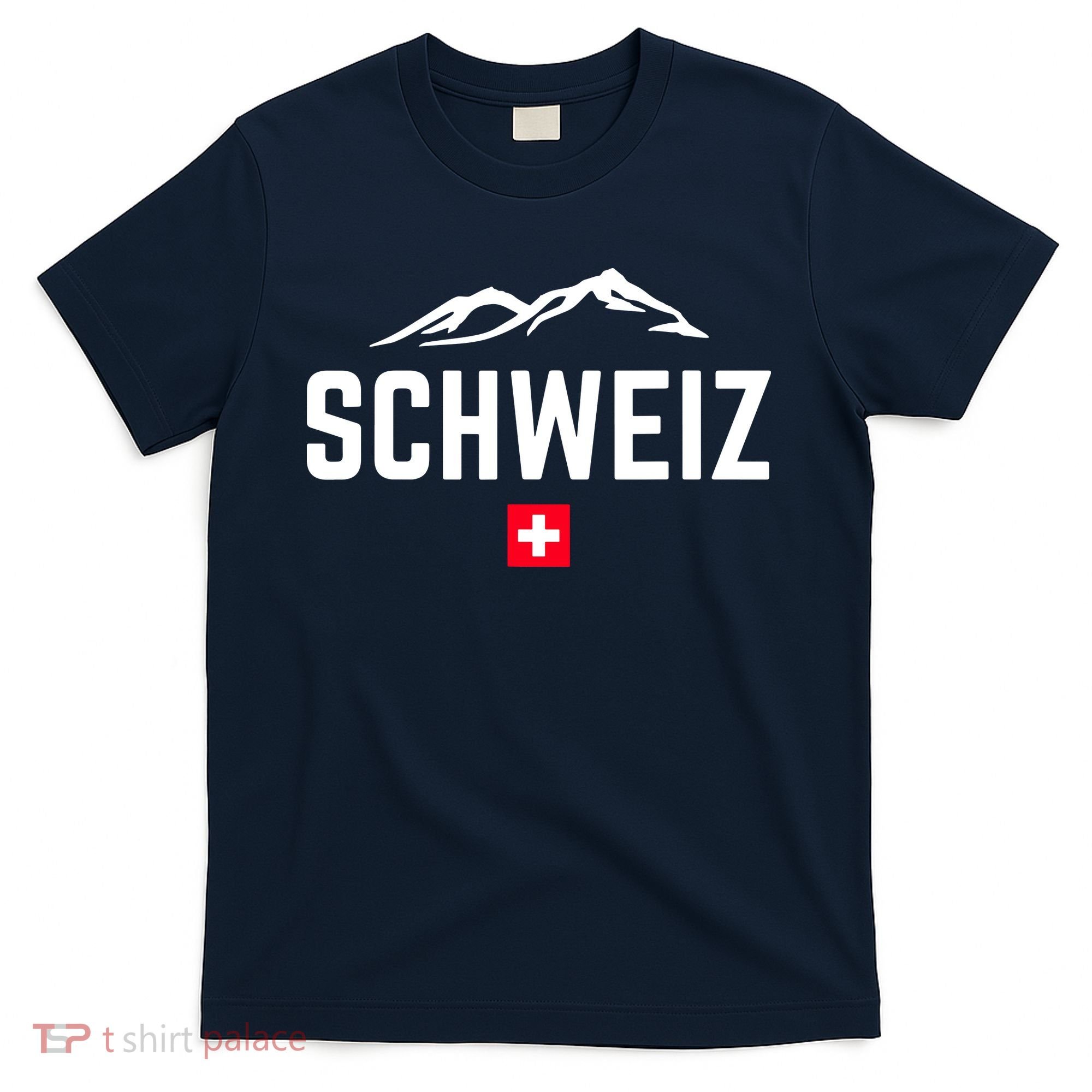 SUISSE SWITZERLAND Flag T-Shirt