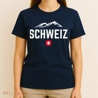 SUISSE SWITZERLAND Flag T-Shirt thumb 4