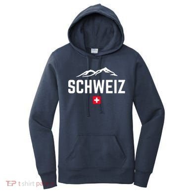 SUISSE SWITZERLAND Flag Women's Hoodie