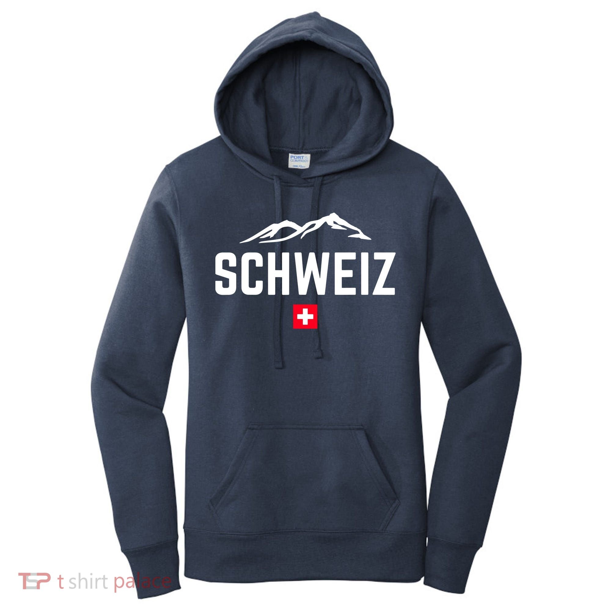 SUISSE SWITZERLAND Flag Women's Hoodie