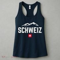 SUISSE SWITZERLAND Flag Women's Tank Top thumb 3