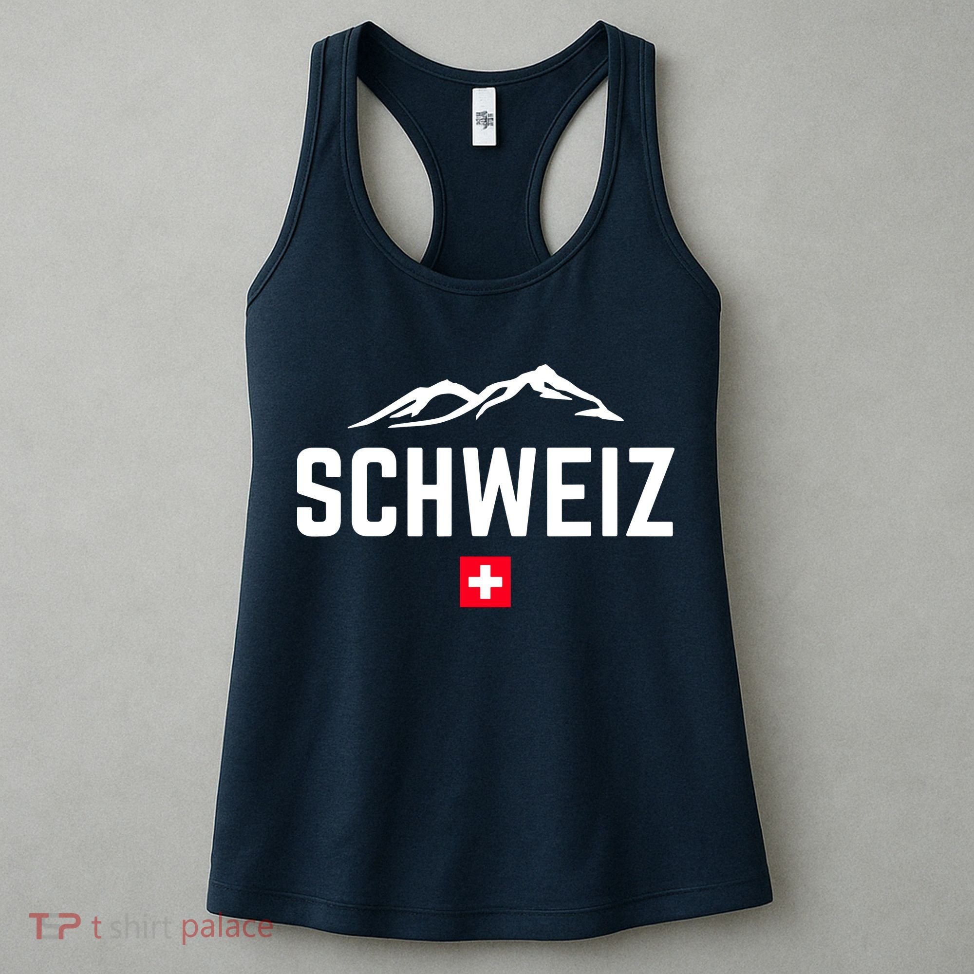 SUISSE SWITZERLAND Flag Women's Tank Top