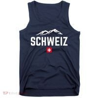 SUISSE SWITZERLAND Flag Tank Top thumb 0