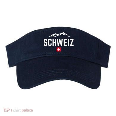SUISSE SWITZERLAND Flag Visor