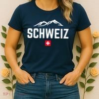 SUISSE SWITZERLAND Flag Women's T-Shirt thumb 2