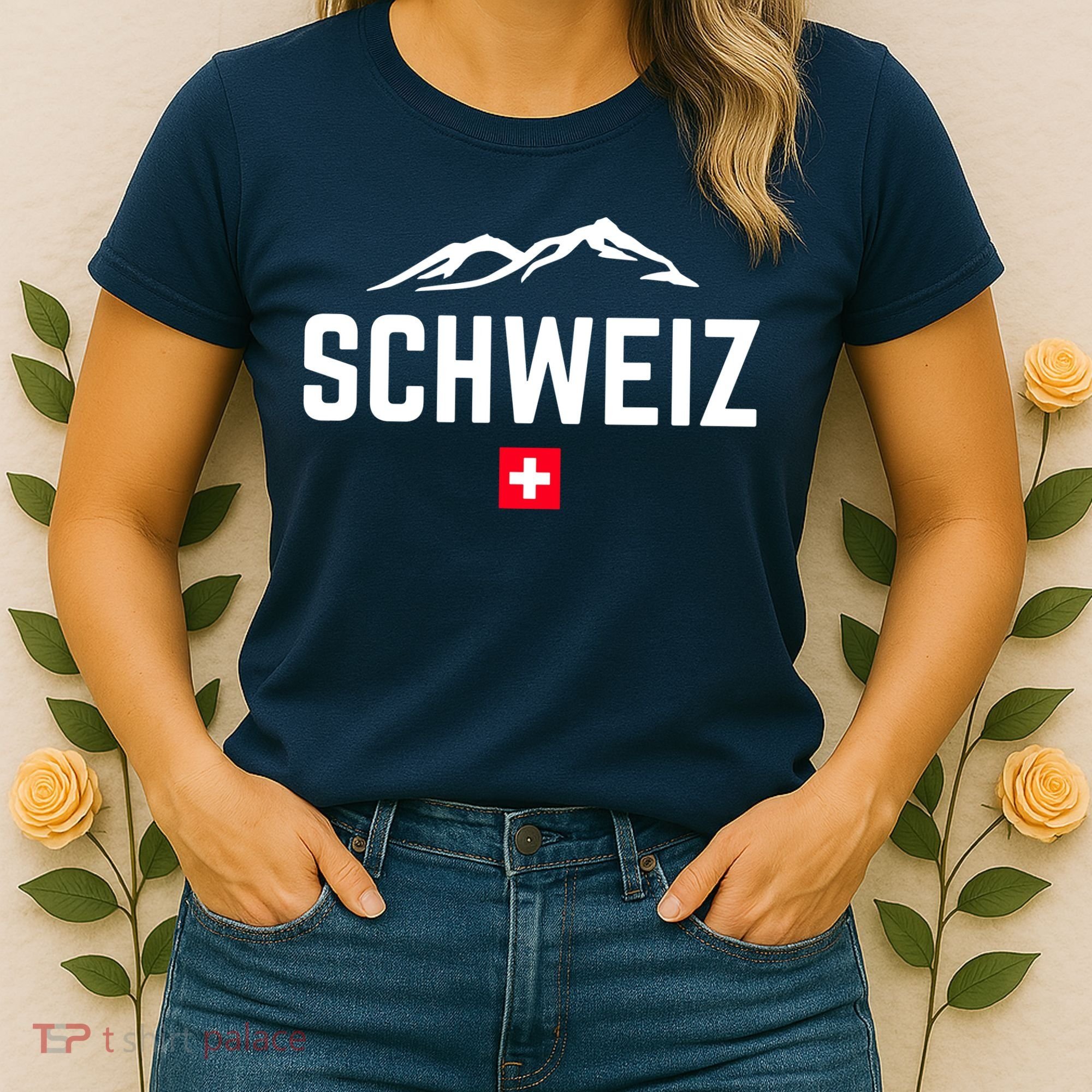 SUISSE SWITZERLAND Flag Women's T-Shirt