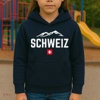 SUISSE SWITZERLAND Flag Kids Hoodie thumb 3
