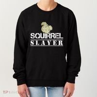 Squirrel Slayer Funny Hunting For Squirrel Hunters Gift Women's Sweatshirt thumb 0