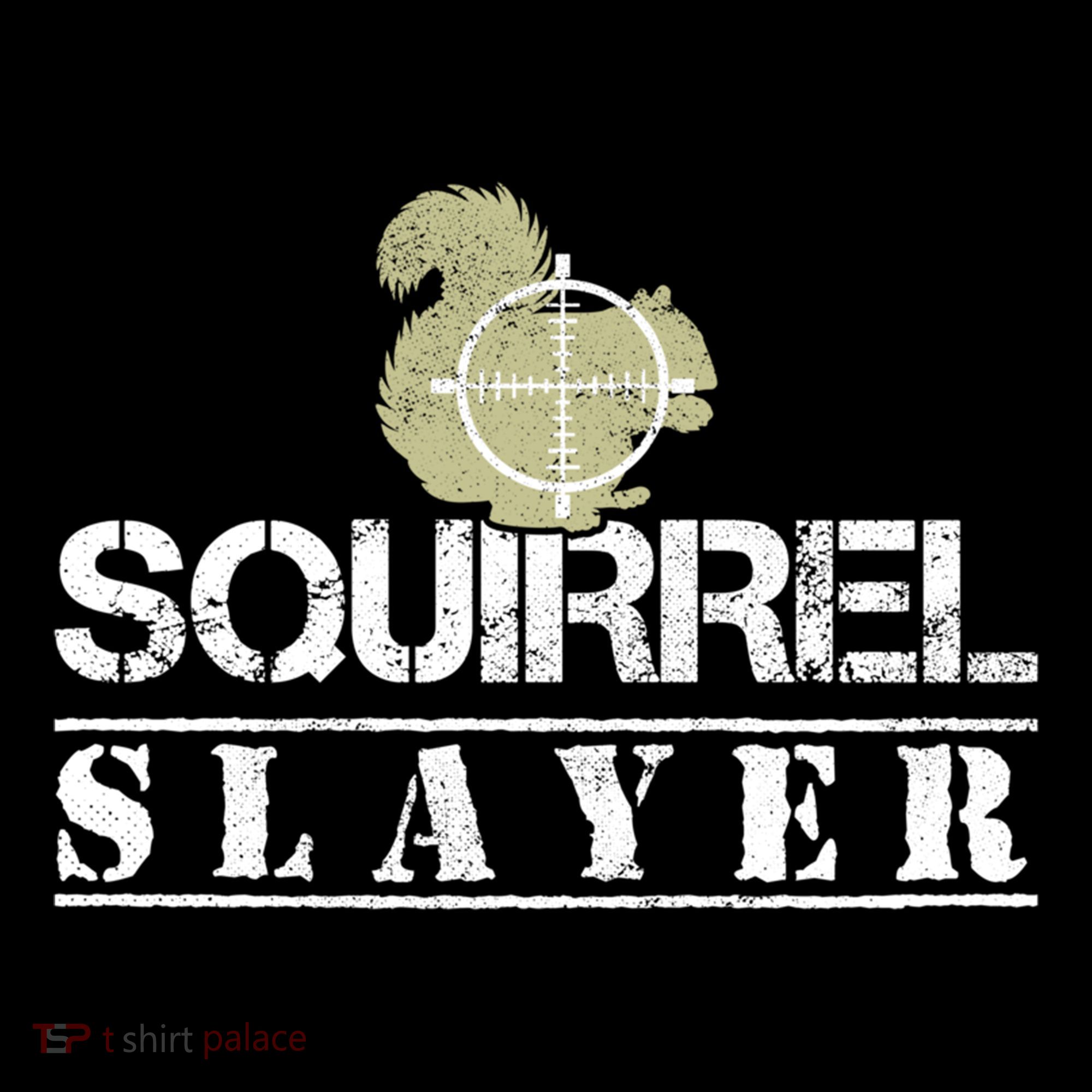 Squirrel Slayer Funny Hunting For Squirrel Hunters Gift USA-Made Doggie Bandana