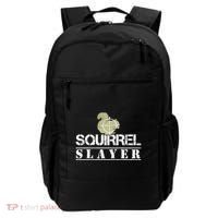 Squirrel Slayer Funny Hunting For Squirrel Hunters Gift Backpack thumb 0