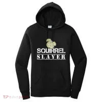 Squirrel Slayer Funny Hunting For Squirrel Hunters Gift Women's Hoodie thumb 0