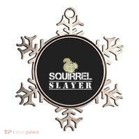 Squirrel Slayer Funny Hunting For Squirrel Hunters Gift Ornament thumb 0