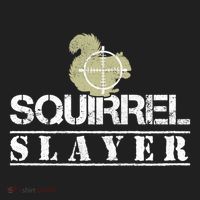 Squirrel Slayer Funny Hunting For Squirrel Hunters Gift Zone Performance Long-Sleeve T-Shirt thumb 2