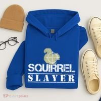 Squirrel Slayer Funny Hunting For Squirrel Hunters Gift Hoodie thumb 4