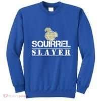 Squirrel Slayer Funny Hunting For Squirrel Hunters Gift Sweatshirt thumb 0
