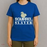 Squirrel Slayer Funny Hunting For Squirrel Hunters Gift T-Shirt thumb 4