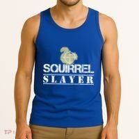 Squirrel Slayer Funny Hunting For Squirrel Hunters Gift Tank Top thumb 3