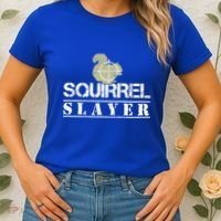 Squirrel Slayer Funny Hunting For Squirrel Hunters Gift Women's T-Shirt thumb 2
