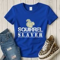 Squirrel Slayer Funny Hunting For Squirrel Hunters Gift Women's T-Shirt thumb 3