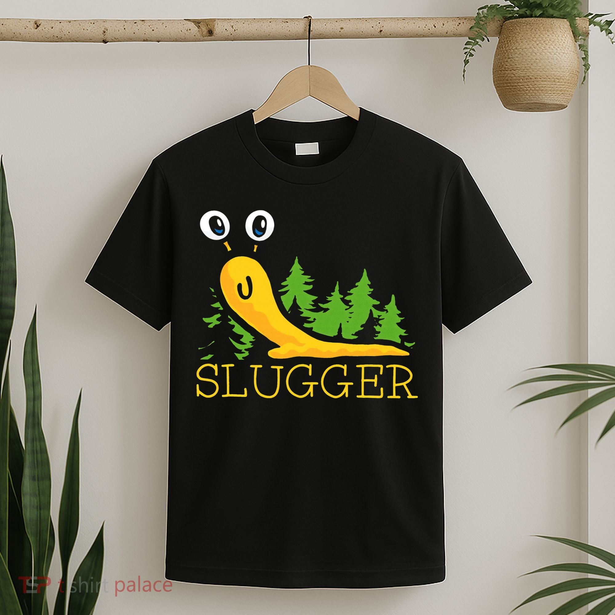 Slugger Slug – Funny Banana Slug Expert Baseball Game Player T-Shirt