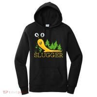 Slugger Slug – Funny Banana Slug Expert Baseball Game Player Women's Hoodie thumb 0