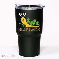 Slugger Slug – Funny Banana Slug Expert Baseball Game Player Tumbler thumb 0