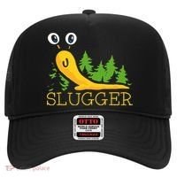 Slugger Slug – Funny Banana Slug Expert Baseball Game Player Hat thumb 0