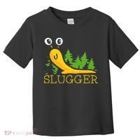 Slugger Slug – Funny Banana Slug Expert Baseball Game Player Toddler T-Shirt thumb 0