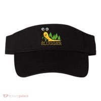 Slugger Slug – Funny Banana Slug Expert Baseball Game Player Visor thumb 0