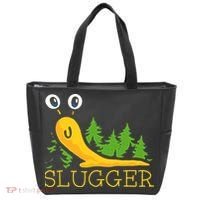 Slugger Slug – Funny Banana Slug Expert Baseball Game Player Tote Bag thumb 0