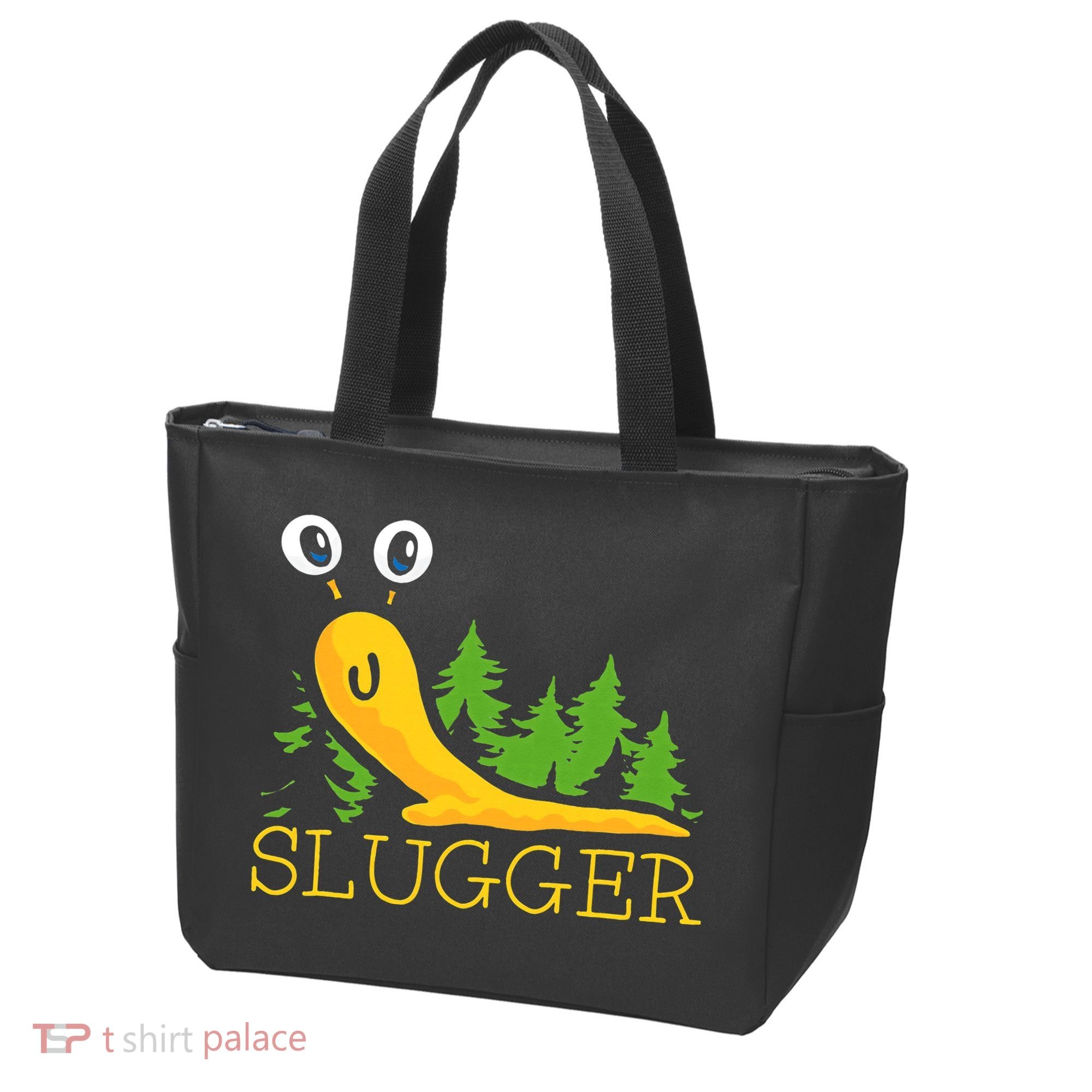 Slugger Slug – Funny Banana Slug Expert Baseball Game Player Tote Bag