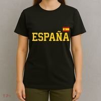 Spain Spanish Flag Red EspañA T-Shirt thumb 4