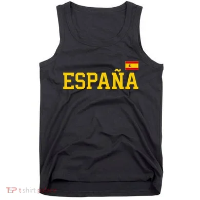 Spain Spanish Flag Red EspañA Tank Top