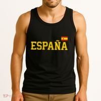 Spain Spanish Flag Red EspañA Tank Top thumb 3