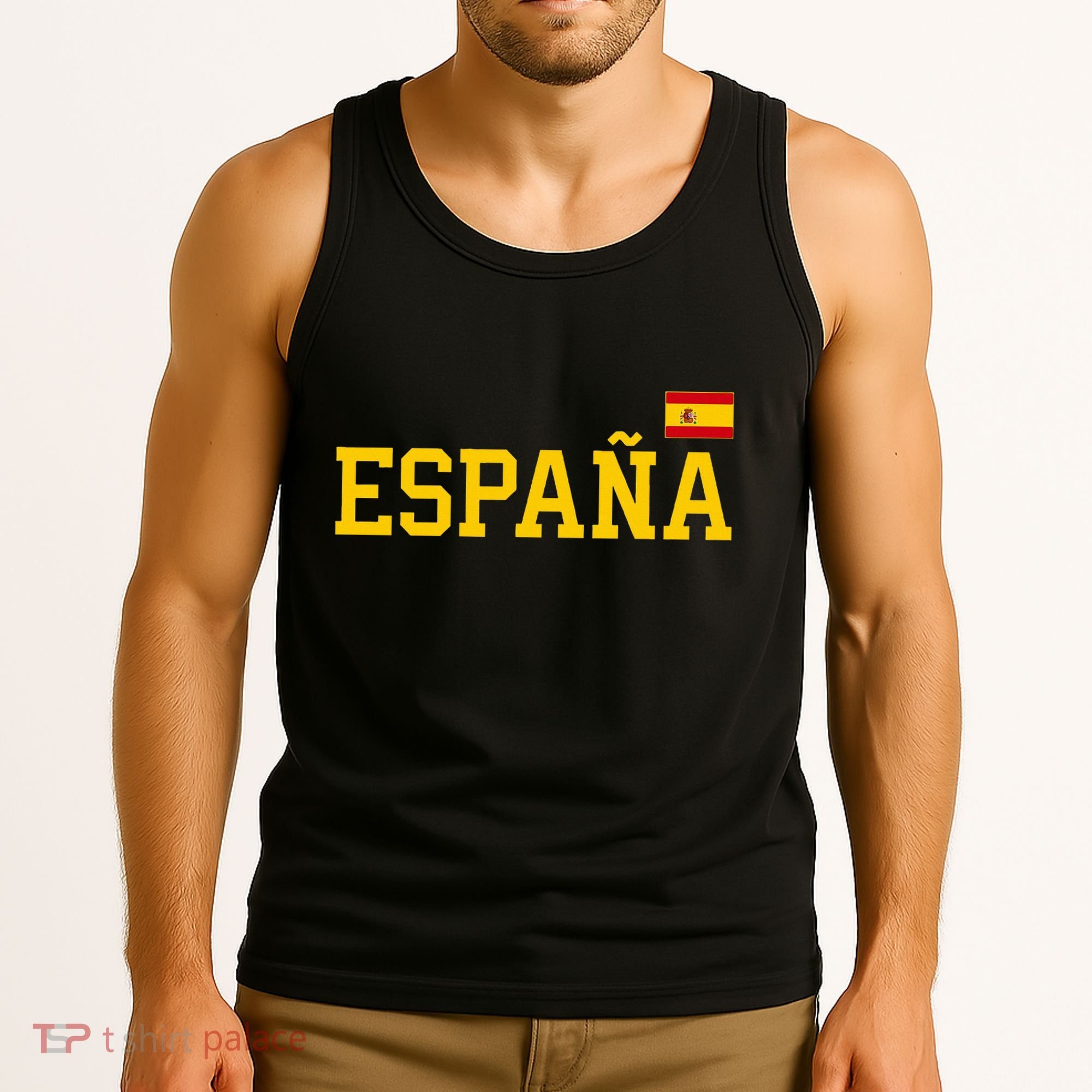 Spain Spanish Flag Red EspañA Tank Top