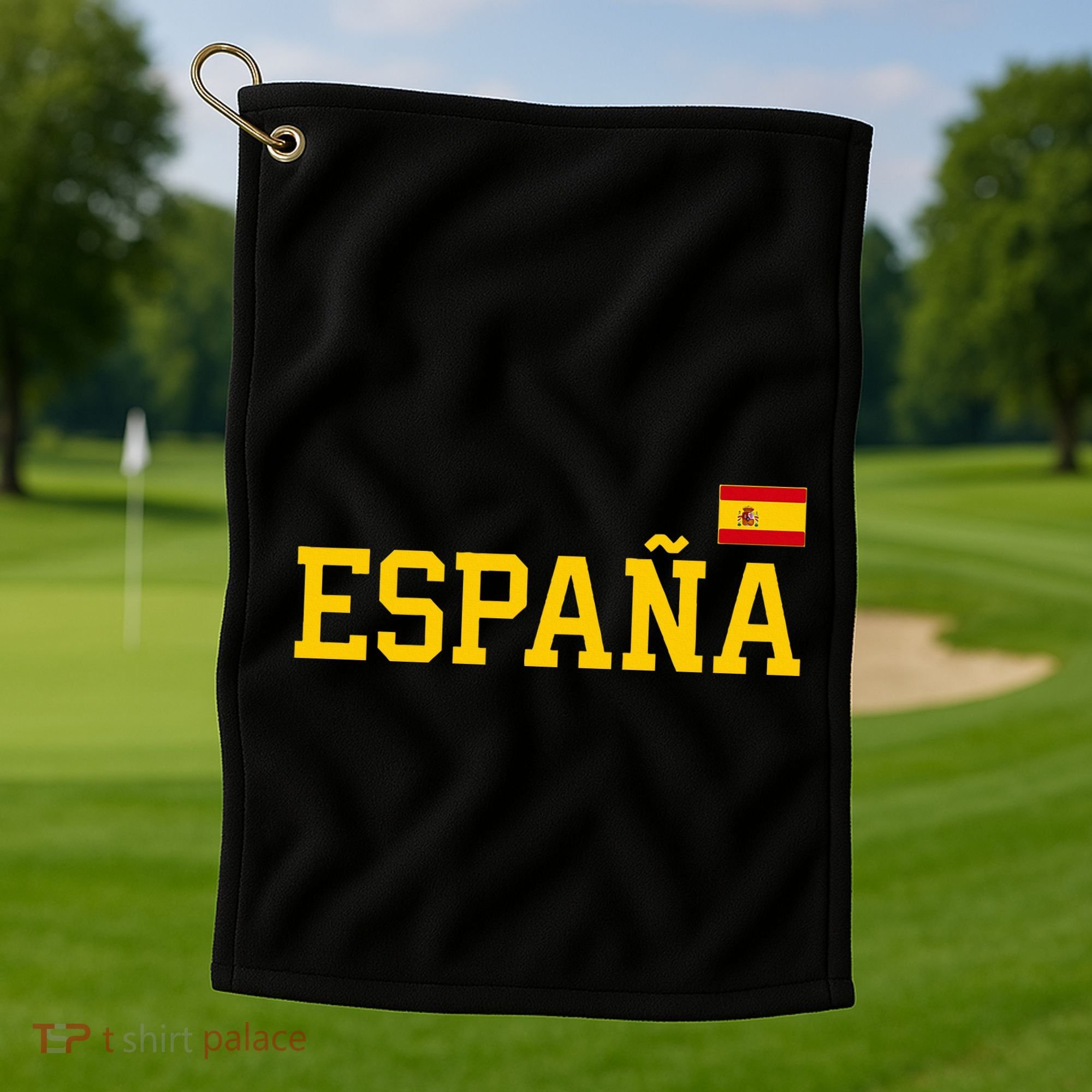 Spain Spanish Flag Red EspañA Golf Towel