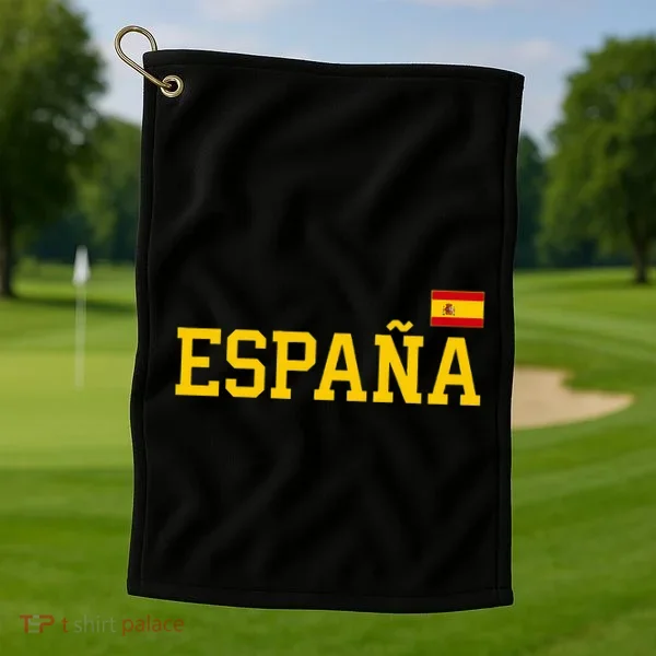 Spain Spanish Flag Red EspañA Golf Towel