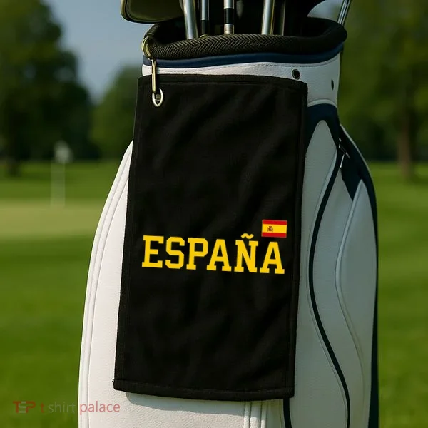 Spain Spanish Flag Red EspañA Golf Towel