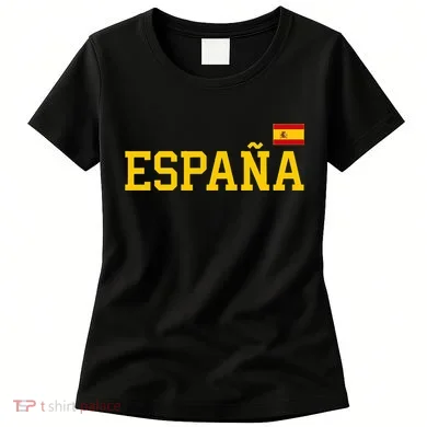 Spain Spanish Flag Red EspañA Women's T-Shirt