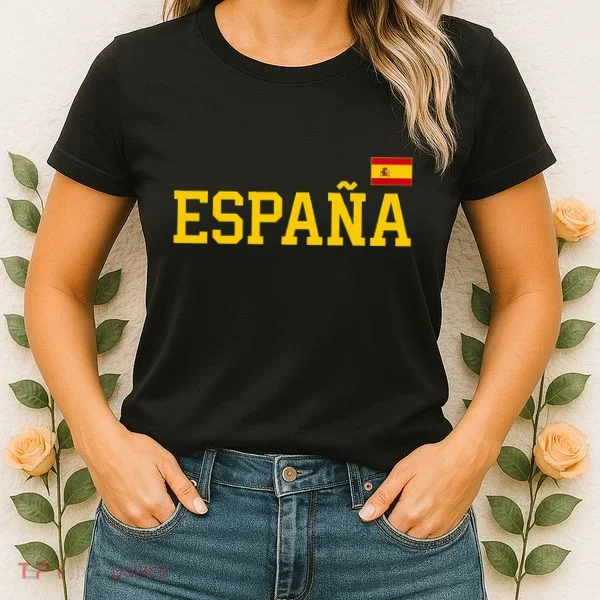 Spain Spanish Flag Red EspañA Women's T-Shirt