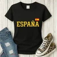 Spain Spanish Flag Red EspañA Women's T-Shirt thumb 3