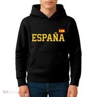 Spain Spanish Flag Red EspañA Kids Hoodie thumb 4