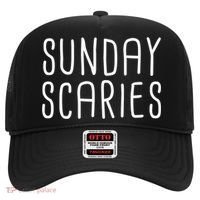 Sunday Scaries Funny Lazy Meme Dreading Monday Sad Mood Gift Hat thumb 0