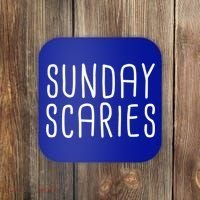 Sunday Scaries Funny Lazy Meme Dreading Monday Sad Mood Gift Coaster thumb 0