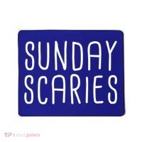 Sunday Scaries Funny Lazy Meme Dreading Monday Sad Mood Gift Mousepad thumb 0