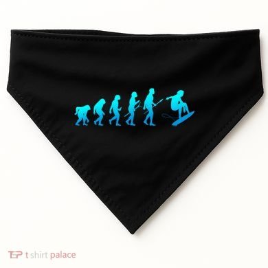 Skimboarding Skimboard Funny Evolution Beach Surfing Great Gift USA-Made Doggie Bandana