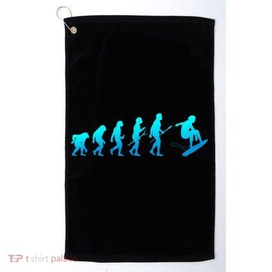 Skimboarding Skimboard Funny Evolution Beach Surfing Great Gift Golf Towel