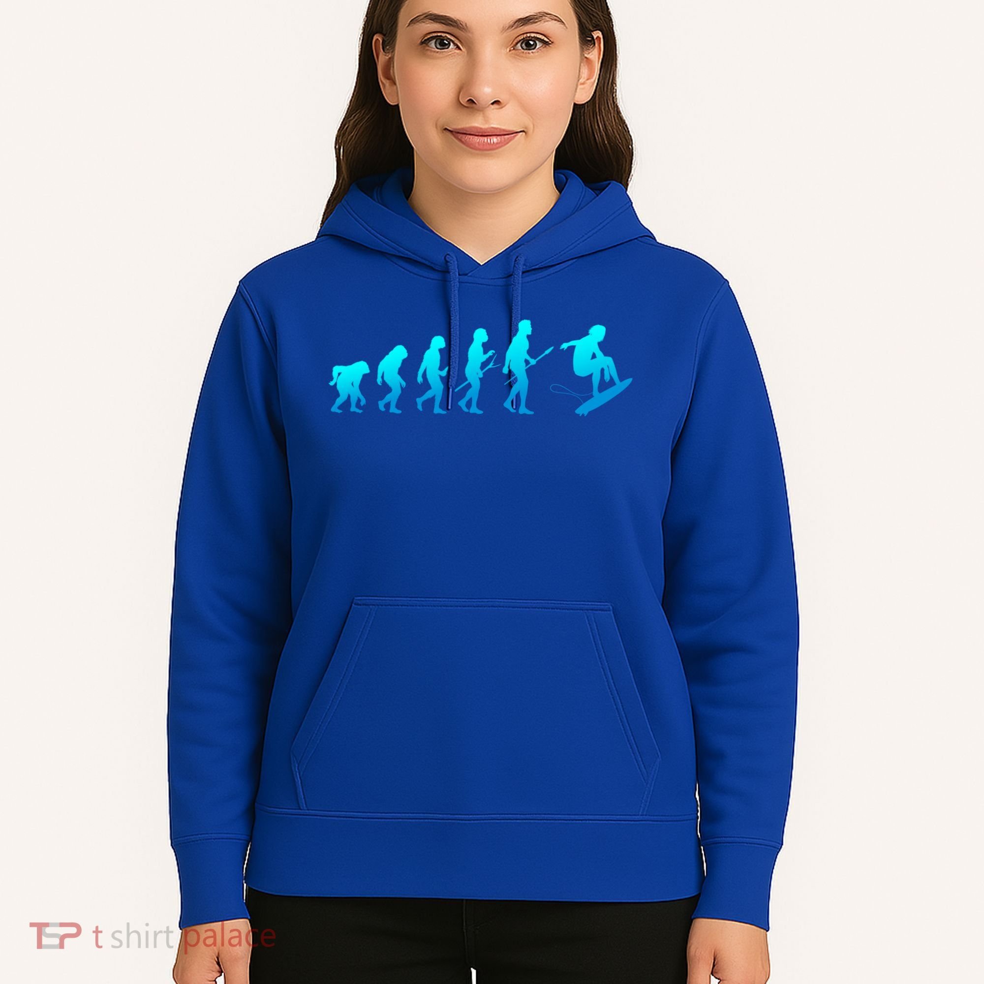 Skimboarding Skimboard Funny Evolution Beach Surfing Great Gift Hoodie